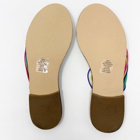 GAP | Multi Rope Strands Bright Sandals Flip Flops 8.5 - Picture 4 of 5